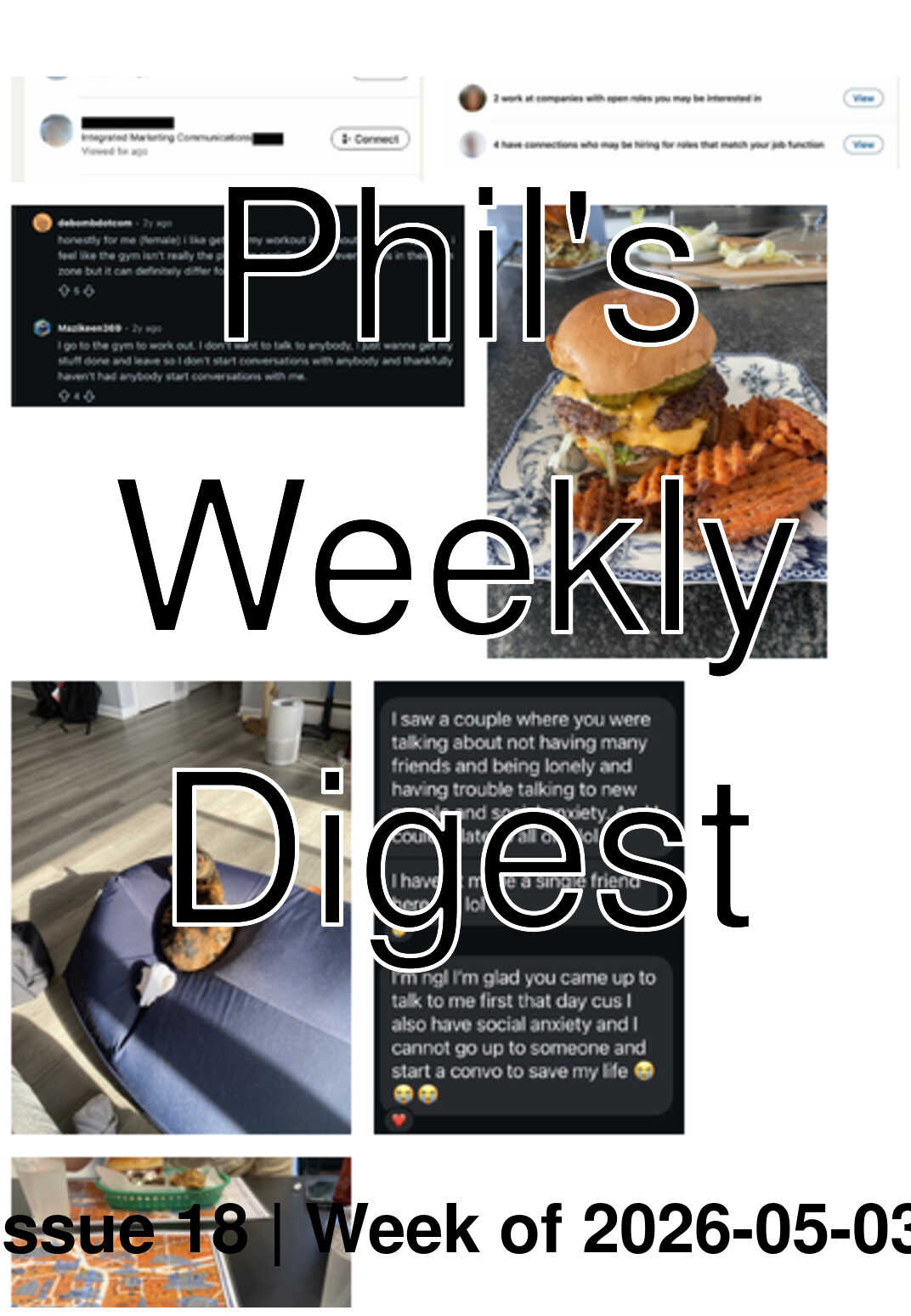 Phil's Weekly Digest: Issue 18 (2026)