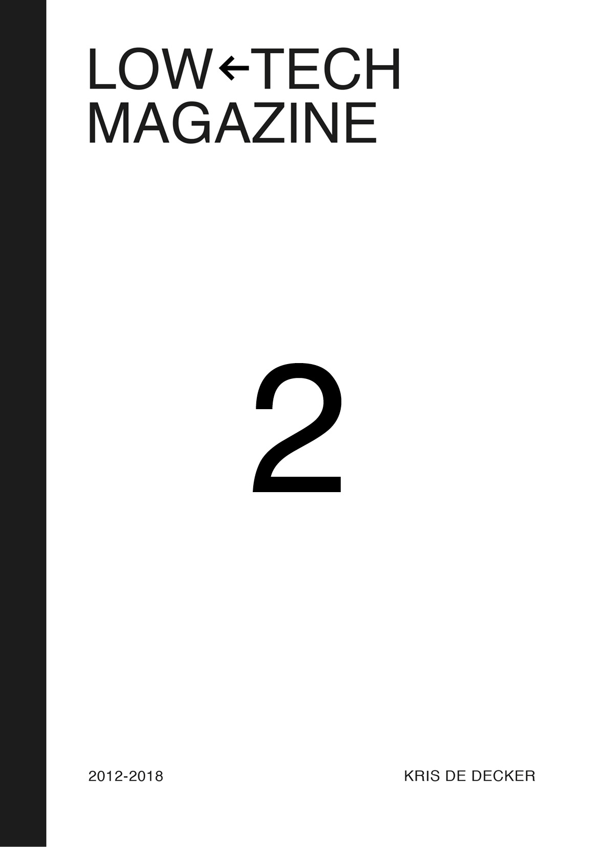 Low-tech Magazine - Volume II