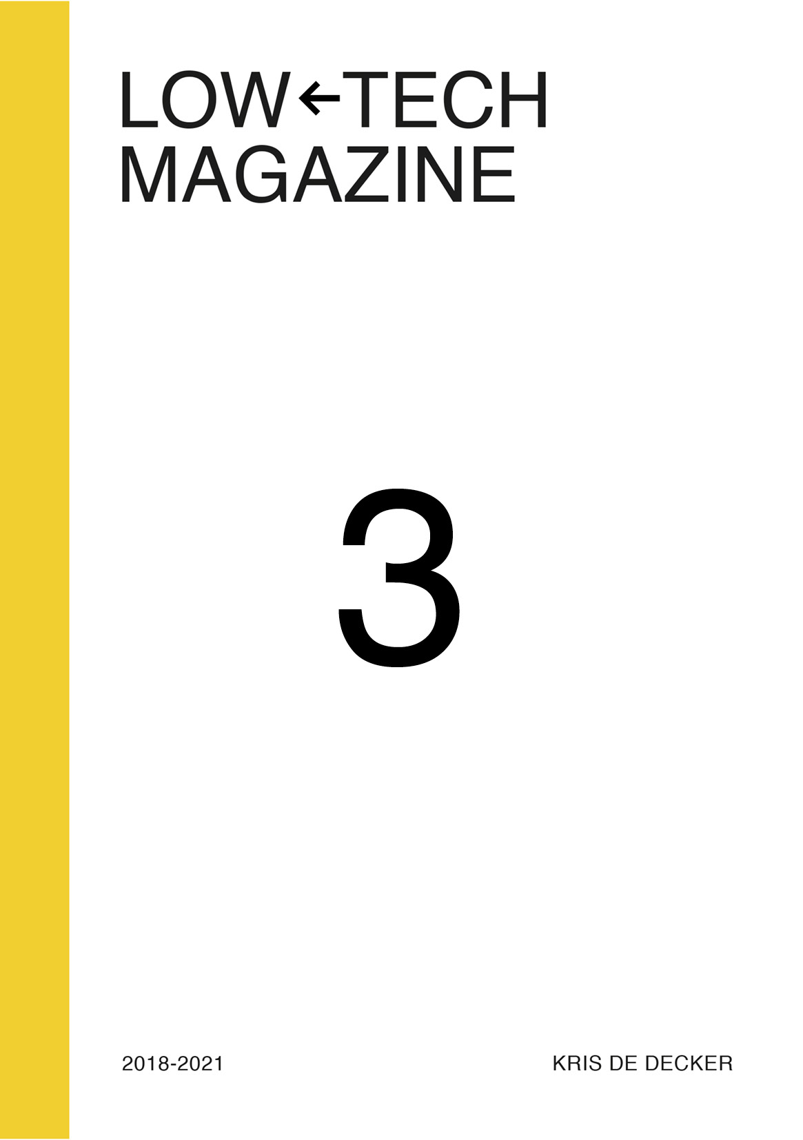 Low-tech Magazine - Volume III